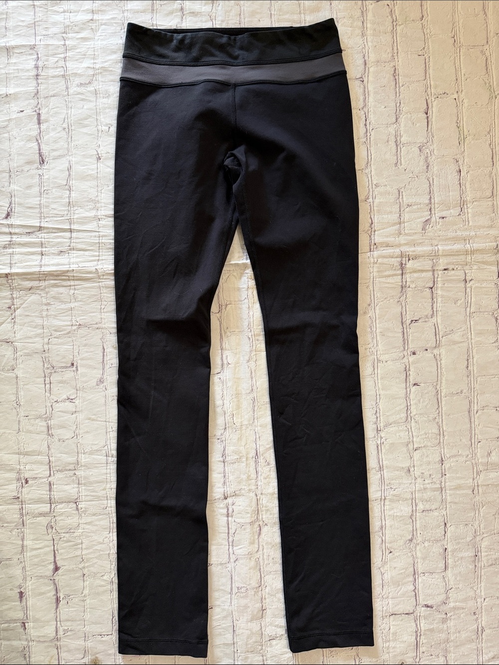 Lululemon OG Low Rise Groove Pant Straight Leg *tall 32.5” Black Size 6